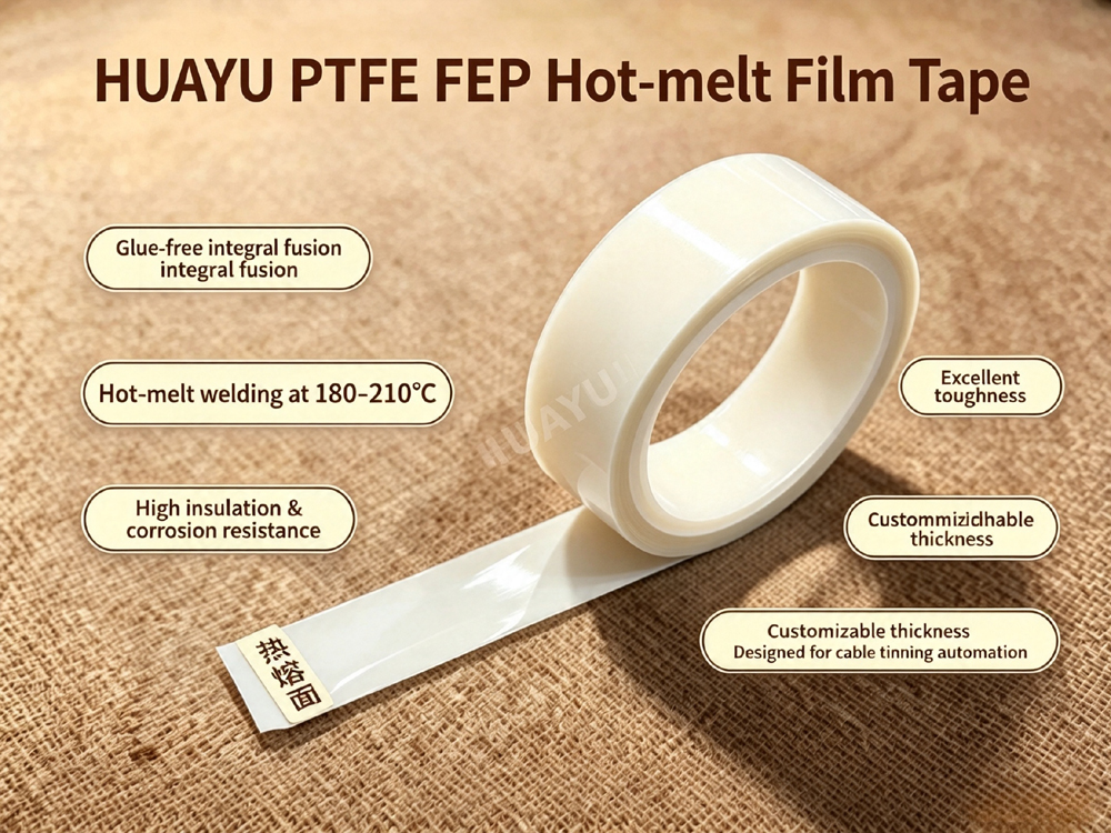 PTFE FEP Film Hot Melt Tape